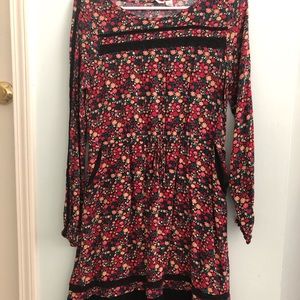 Flowers print very beautiful dress